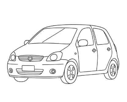 Desenhos de carros para colorir e imprimir - educação infantil (página 1)